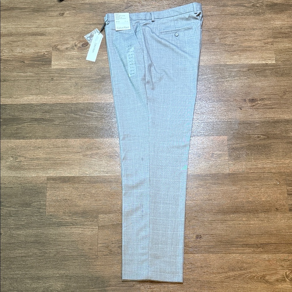 Calvin Klein Gray Dress Pants